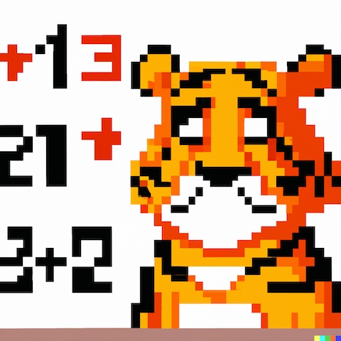 sad tiger